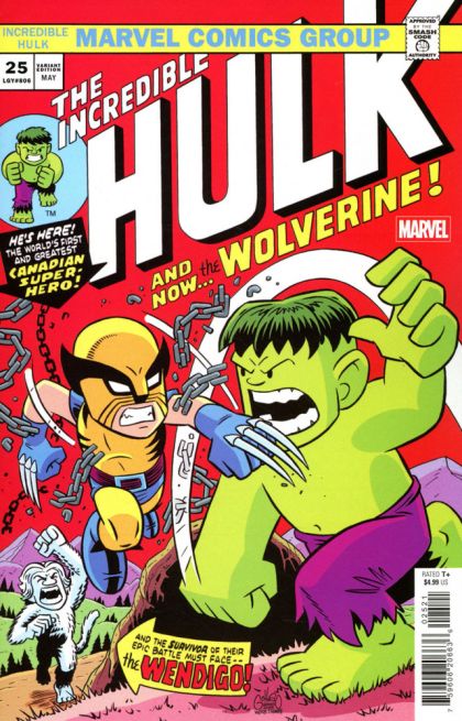 The Incredible Hulk, Vol. 4 #25B Chris Giarrusso Variant