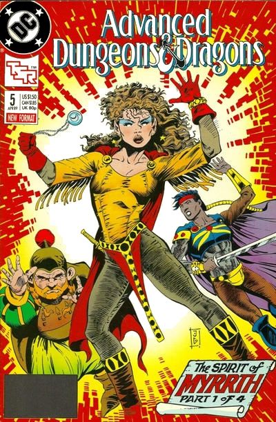 Advanced Dungeons & Dragons #5A Direct Edition
