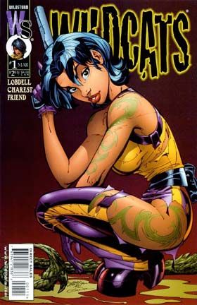 WildC.A.T.s, Vol. 2 #1E J. Scott Campbell Voodoo Variant