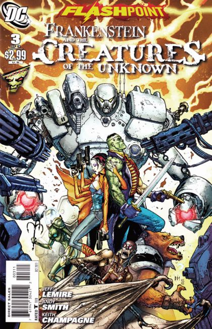 Flashpoint: Frankenstein: Creatures of the Unknown #3 Mark Brooks & Rod Reis Regular