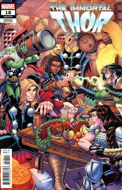 The Immortal Thor #18B Nick Bradshaw Winter Holiday Variant