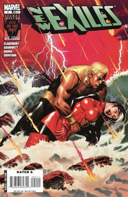 New Exiles #2A Direct Edition