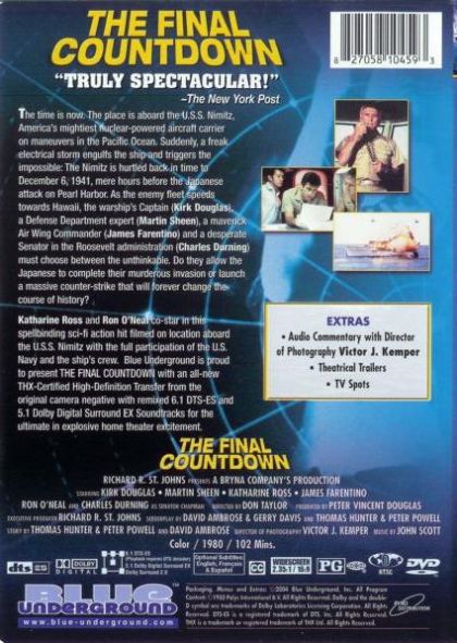 The Final Countdown (1980) - DVD