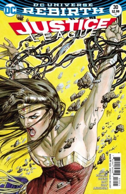 Justice League, Vol. 2 #30B Variant Guillem March Cover