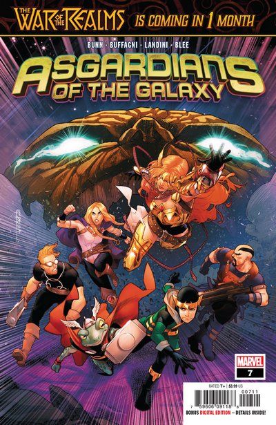 Asgardians of the Galaxy #7 Jamal Campbell Regular Cover