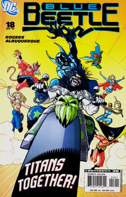 Blue Beetle, Vol. 8 #18 Cully Hamner Regular