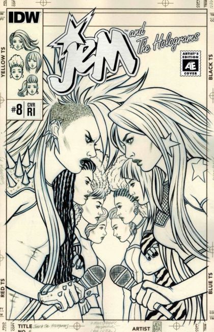 Jem and The Holograms #8C 10 Copy Incentive