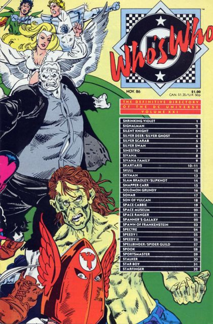 Who's Who: The Definitive Directory of the DC Universe #21A Direct Edition
