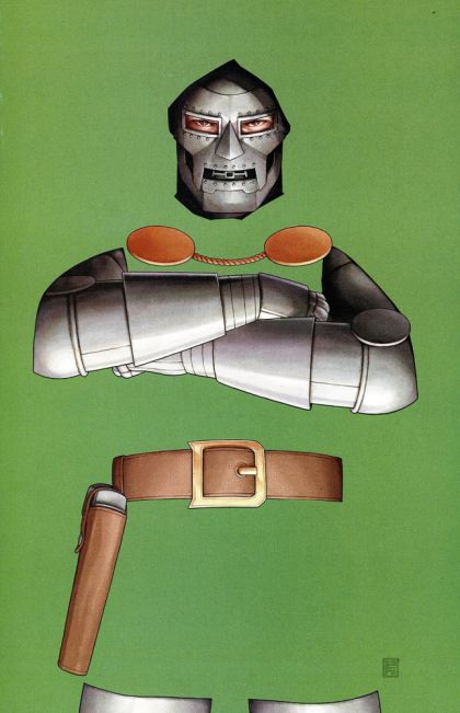 One World Under Doom #1D John Tyler Christopher Negative Space Variant