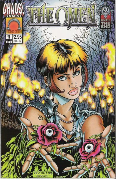 The Omen #1C Voodoo Childe Cover