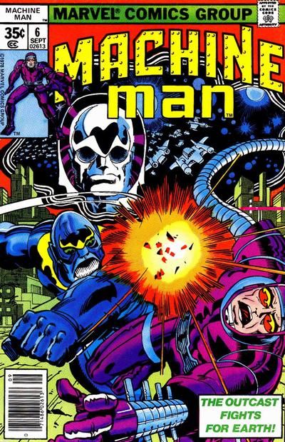 Machine Man, Vol. 1 #6B Newsstand Edition
