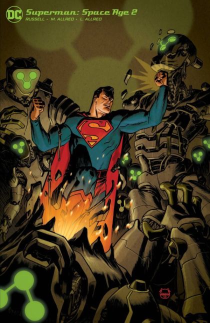 Superman: Space Age #2B Dave Johnson Variant
