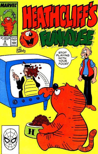 Heathcliff's Funhouse #8A Direct Edition