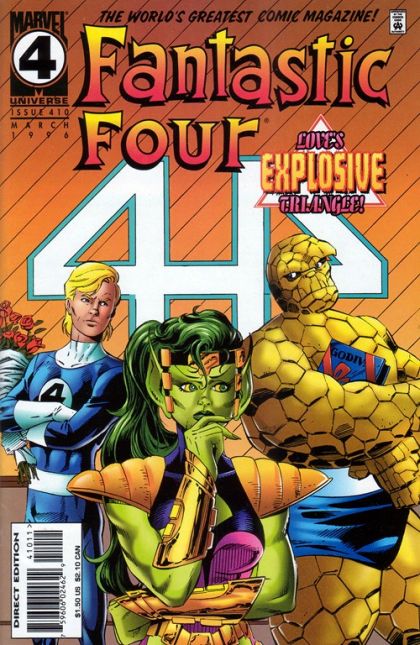 Fantastic Four, Vol. 1 #410A Direct Edition
