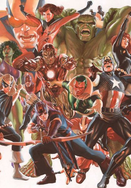 The Avengers, Vol. 9 #4C Alex Ross Virgin Connecting Variant