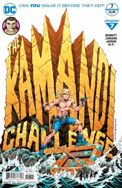 The Kamandi Challenge #7B Variant Dan Jurgens & Klaus Janson Cover