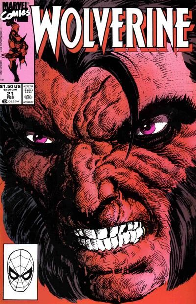 Wolverine, Vol. 2 #21A Direct Edition