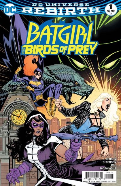 Batgirl And The Birds Of Prey #1A Regular Yanick Paquette Cover