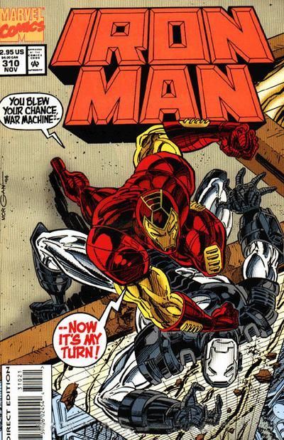 Iron Man, Vol. 1 #310B Polybag Direct Edition