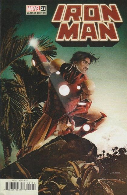 Iron Man, Vol. 6 #21C Angel Unzueta Cover