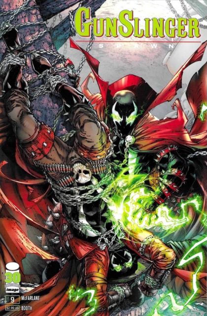 Gunslinger Spawn #9B Brett Booth Cover