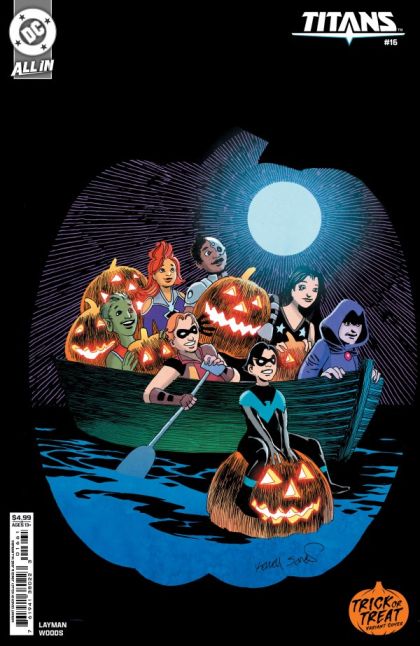 Titans, Vol. 4 #16D Kelley Jones Trick or Treat Variant
