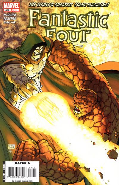 Fantastic Four, Vol. 3 #552A Direct Edition