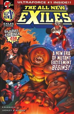 The All New Exiles #1C Painted Variant