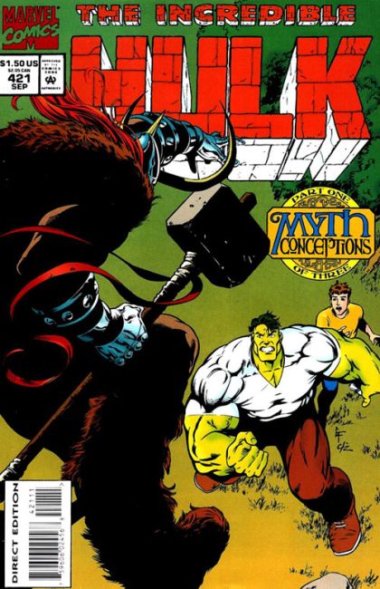 The Incredible Hulk, Vol. 1 #421A Direct Edition