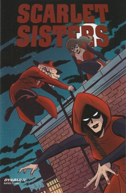 Scarlet Sisters #1B Jacob Edgar Cover