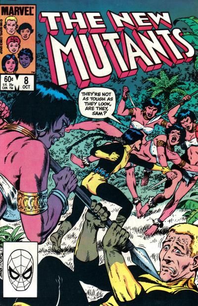 New Mutants, Vol. 1 #8A Direct Edition