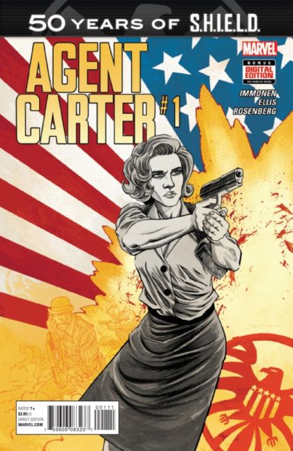 Agent Carter: S.H.I.E.L.D. 50th Anniversary #1A Regular Declan Shalvey Cover