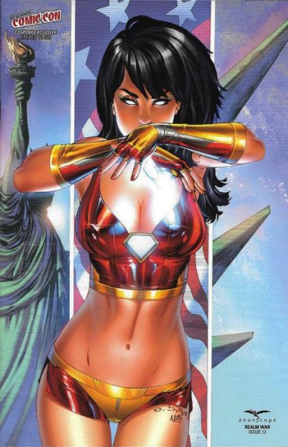 Grimm Fairy Tales presents: Realm War: Age of Darkness #12E eBas NYCC Exclusive Variant (Ltd. 500)