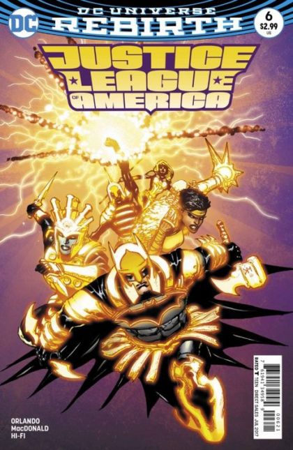 Justice League Of America, Vol. 5 #6B Doug Mahnke Variant Cover