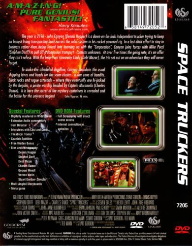 Space Truckers (1996) Special Edition - DVD