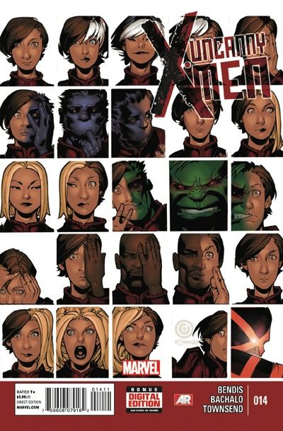 Uncanny X-Men, Vol. 3 #14A Regular Cover by Chris Bachalo