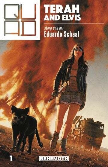 Quad (Behemoth Comics) #1A Regular Eduardo Schaal Cover