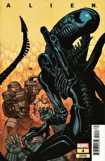 Alien, Vol. 2 (Marvel Comics) #4C Cully Hamner Cover