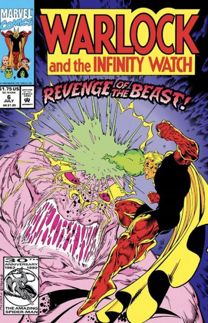 Warlock and the Infinity Watch #6A Direct Edition
