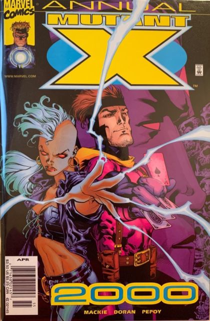 Mutant X Annual #2000B Newsstand Edition