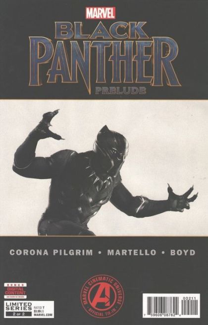 Black Panther: Prelude #2 Black Panther Photo Cover