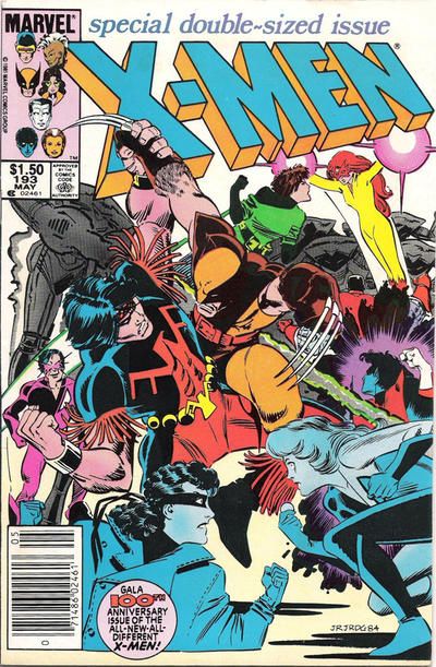 Uncanny X-Men, Vol. 1 #193C Canadian Price Variant