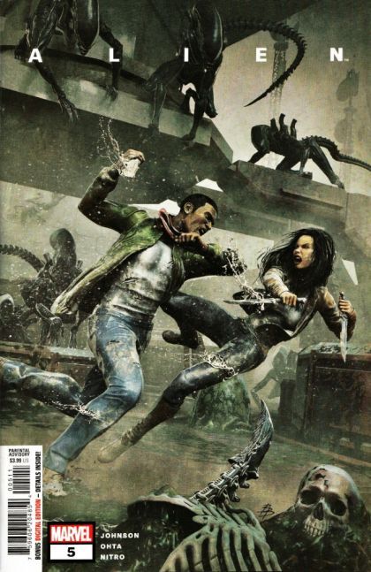 Alien, Vol. 2 (Marvel Comics) #5A Björn Barends Cover