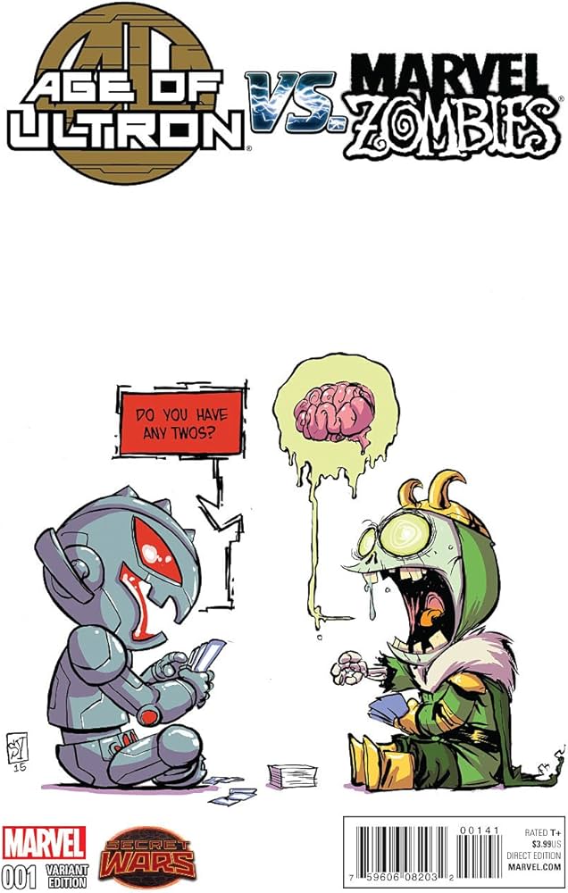 Age Of Ultron vs Marvel Zombies #1 Young Variant