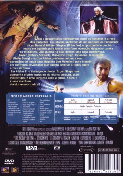 X2: X-Men United (2003) - DVD