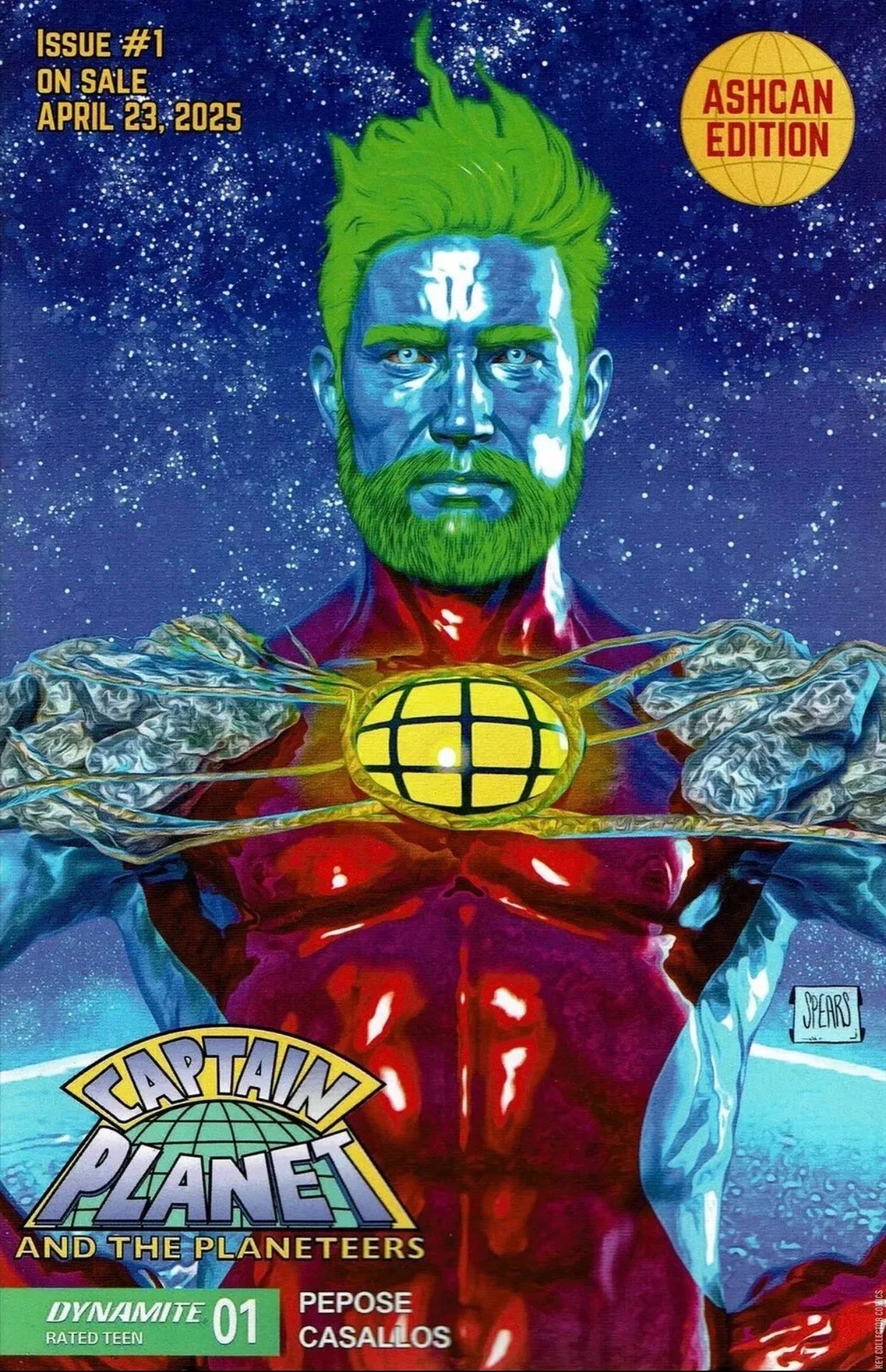 Captain Planet Ashcan
