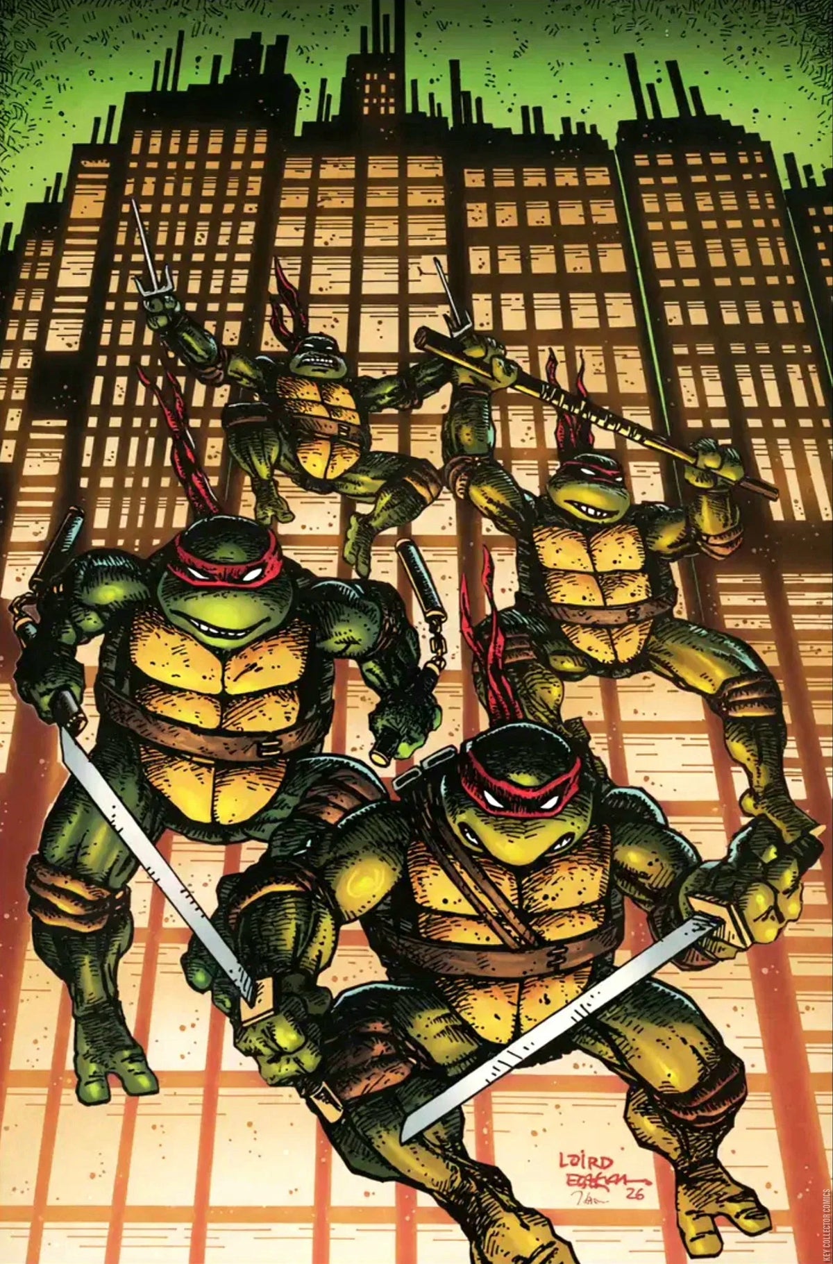 Teenage Mutant Ninja Turtles (Eastman/Laird blind bag cover)