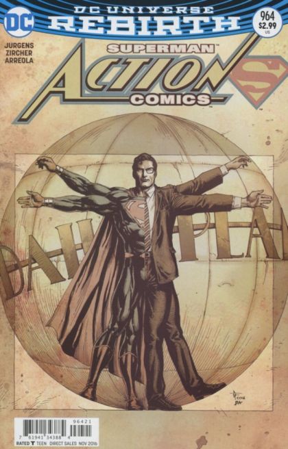 Action Comics, Vol. 3 #964B Gary Frank Variant