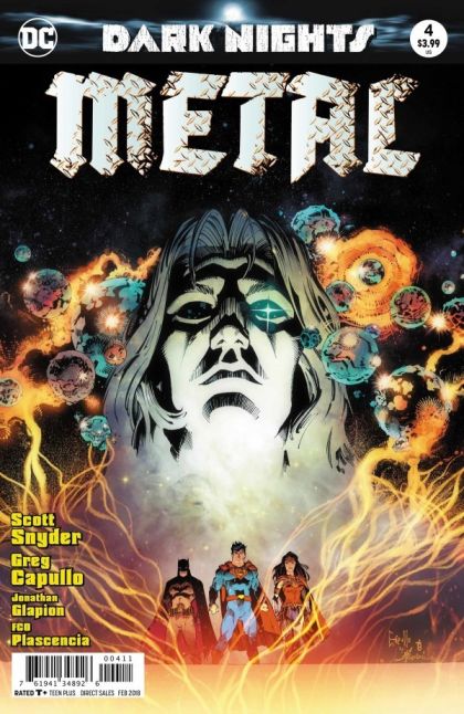 Dark Nights: Metal #4A Regular Greg Capullo & Jonathan Glapion Cover