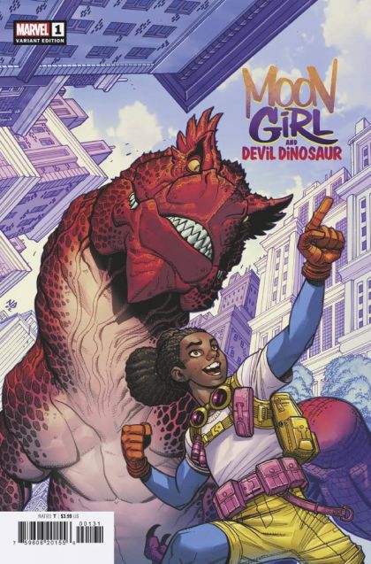 Moon Girl and Devil Dinosaur, Vol. 2 #1C Nick Bradshaw Cover